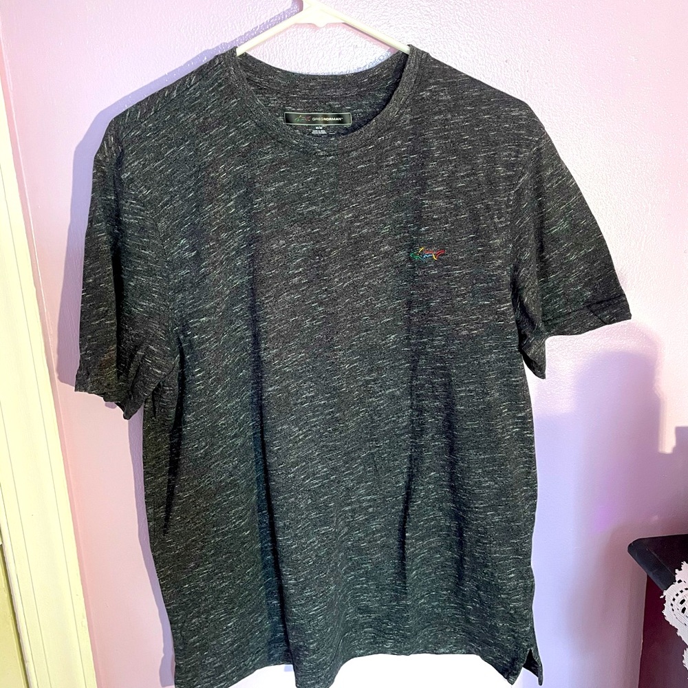 Gray shirt